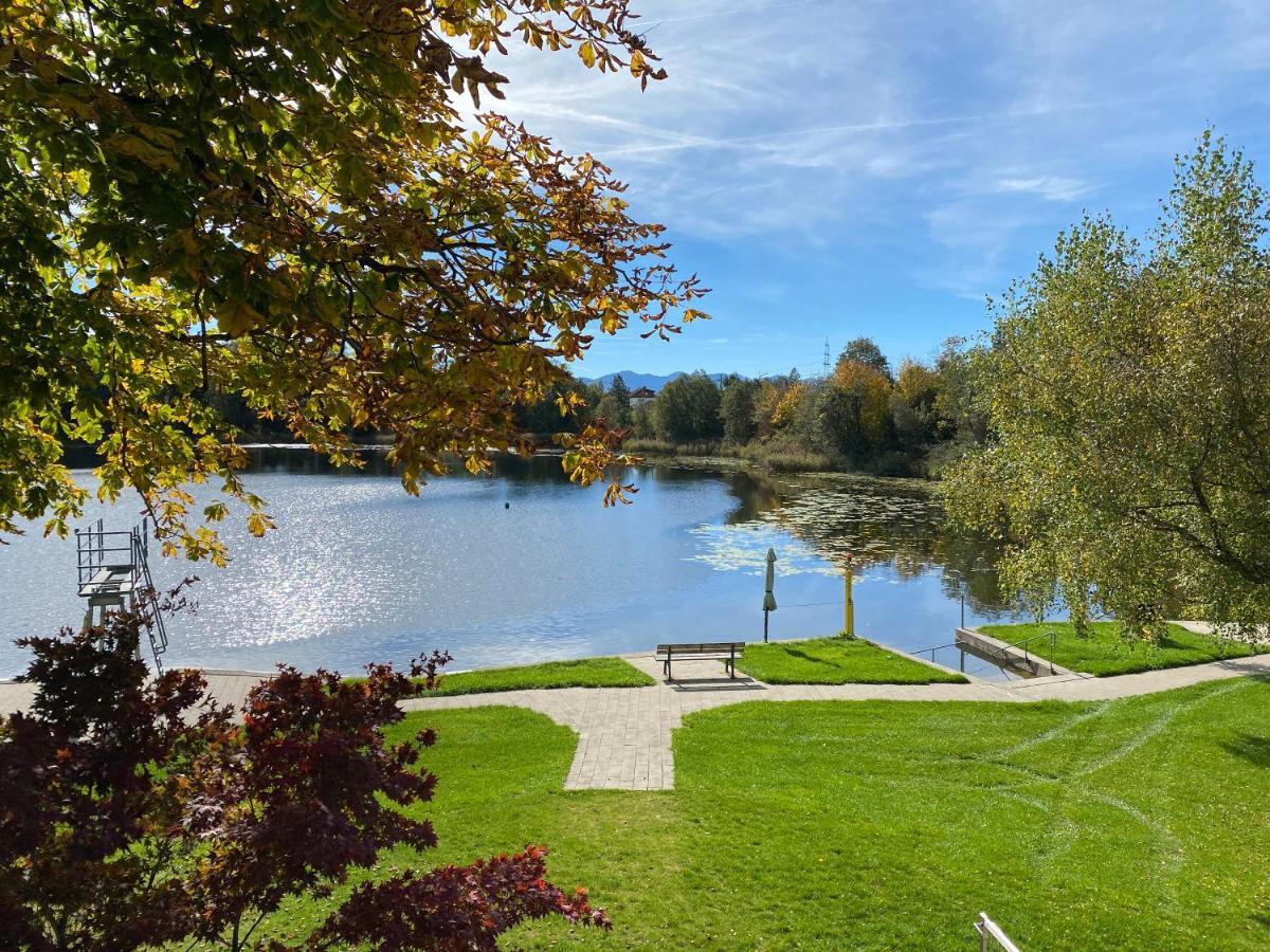 Hotel-Pension Seebad "Seegenuss-Natur-Spa" Sulzberg Exteriör bild