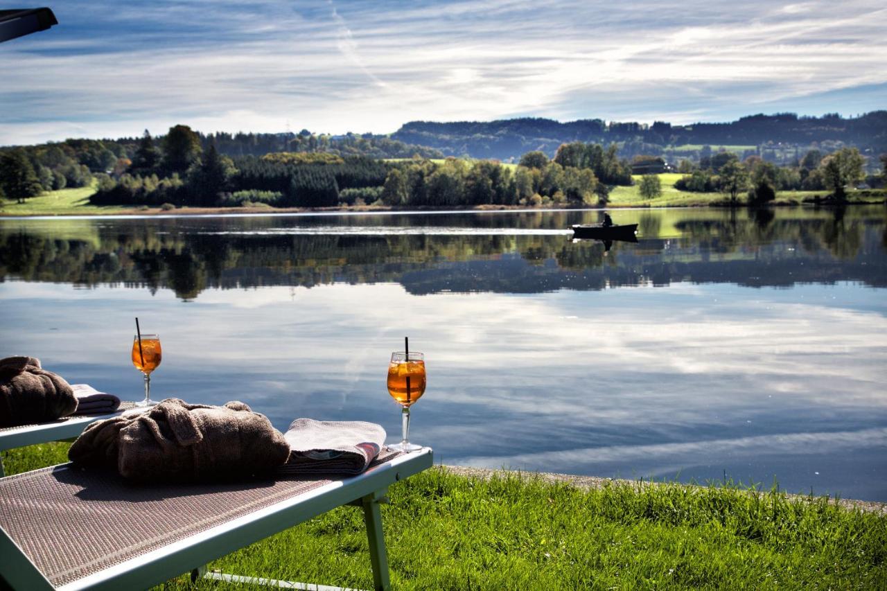 Hotel-Pension Seebad "Seegenuss-Natur-Spa" Sulzberg Exteriör bild